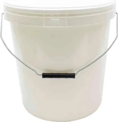 Obrázok produktu pre Vedro 20L PH s vekom bielej, na potraviny, s poistkou