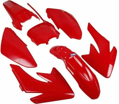 Produktbild von Verkleidung SET CRF 70 - Style Rot Typ 6 Dirt Bike Pit Bike HMParts