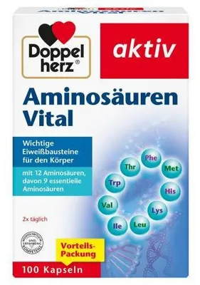 Produktbild von Doppelherz Aminosäuren Vital Kapseln 100 St