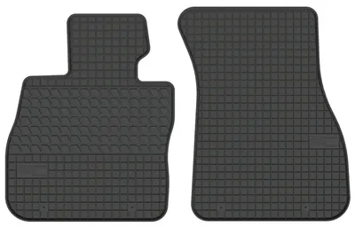 Produktbild von Gummimatten Fußmatten Vorne Schwarz für BMW 1 F40 2019-