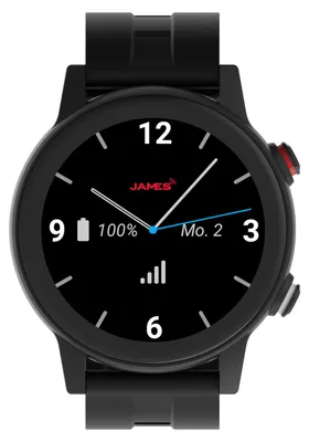 Produktbild von James R9 Seniorenuhr Gesundheitsuhr Fitnessuhr Notrufuhr mit SOS Knopf