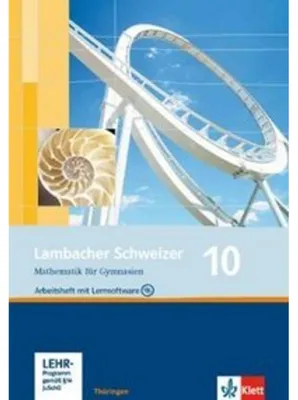 Obrázok produktu pre Lambacher Schweizer. 10. Schuljahr. Arbeitsheft plus Lösungsheft und Lernsoftware. Thüringen