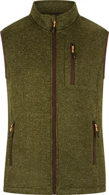 Produktbild von il Lago Prestige Strickfleece-Weste Eric Herren (Oliv) Größe XL