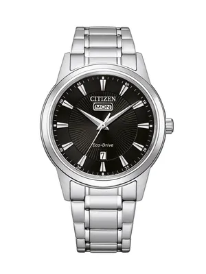 Produktbild von Citizen Herren-Uhr Eco-Drive Analog Quarz Edelstahl-Band AW0100-86E