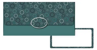 Image de Une élégante enveloppe pour l'argent, accompagnée d'un petit mot de vœux