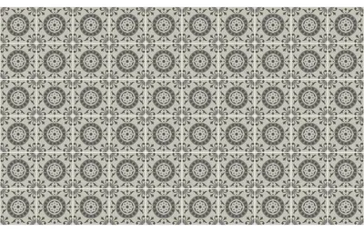Image de Autocollants décoratifs pour carrelage de cuisine et de salle de bain – 60 autocollants Azulejos Evangela – 60 autocollants 10 x 10 cm