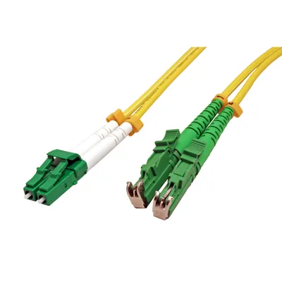 Obrázek produktu pro ROLINE Optický patchkabel E2000(APC) - LC(APC), 9/125(singlemode), LSOH, duplex, OS2, 2m (21.15.9482)