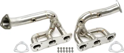 Obrázok produktu pre Nerezové rozdeľovacie potrubie pre Porsche Cayman/Boxster typ 987 09-12 hrdelný zvuk