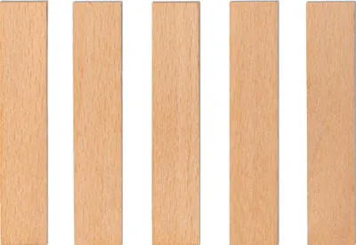 Produktbild von Premium Holzdochte für Kerzenherstellung, 5 Stück