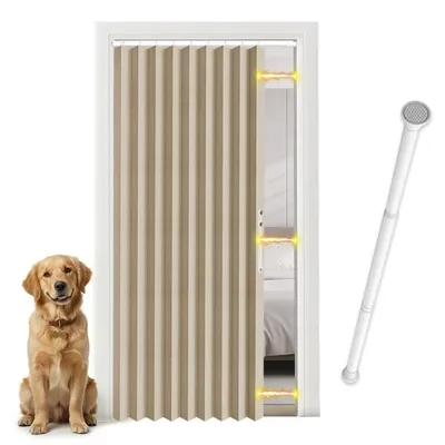 Immagine prodotto di Tenda magnetica per porte con asta, per un'installazione semplice
