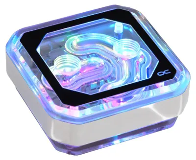 Produktbild von Eisblock XPX Aurora Acryl Chrome, CPU-Kühler