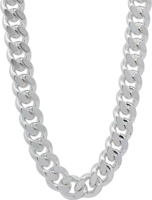 Produktbild von Silberkette Panzerkette Länge 55cm - Breite 7,0mm - 925 Silber