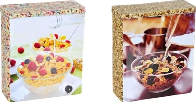 Produktbild von Müsli dose Frühstück Aufbewahrungsbox Streu Vorrat Blech Cerealien Küche Metall , Artikel:Nr.2