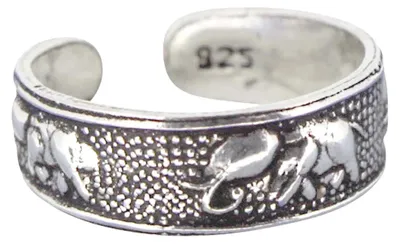 Produktbild von Zehenring Zehring Elefant 925 Silber