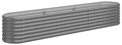 Produktbild von vidaXL Hochbeet Verzinkter Stahl 224x40x36 cm Grau