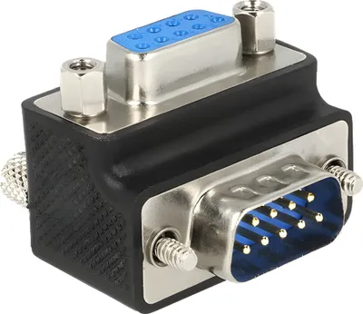Obrázok produktu pre DeLOCK 65595 Káblový adaptér Sub-D 9p čierny, modrý, červený, strieborný