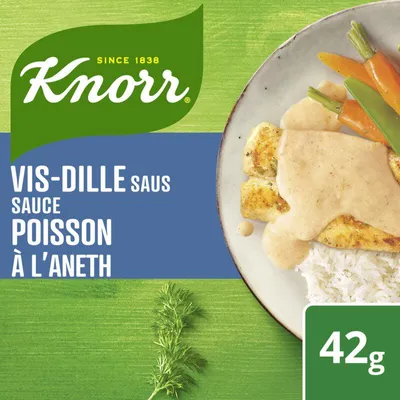 Produktbild von Knorr Mix Vissaus 42g – Würzige Fischsauce für Fischgerichte, Suppen & Saucen
