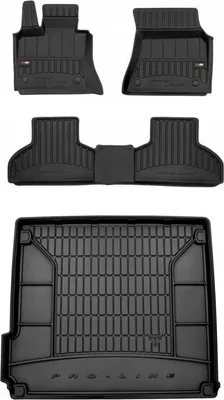 Obrázok produktu pre 3D SET rohože a rohož do batožinového priestoru BMW X5 F15 2013-2018