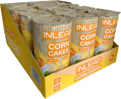 Produktbild von Inlead Corn Cakes (12x120g) Cheddar - Funktionelle Lebensmittel - Superfoods