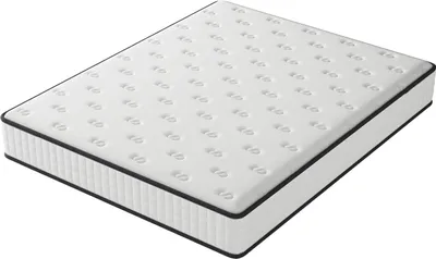 Produktbild von DEWINNER Matratze 140 x 190 cm, Matratze aus Memory-Schaum mit hoher Dichte, mittlere Härte, Dicke 25 cm, hypoallergen, isolierter Schlaf, 7 Zonen