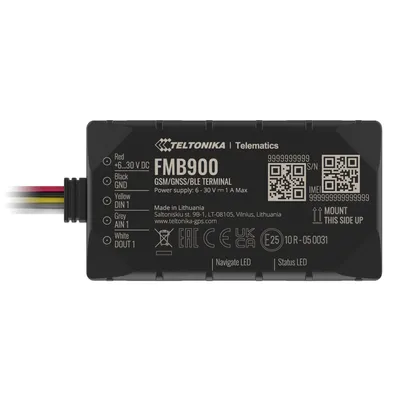 Produktbild von Teltonika FMB900 kleiner & intelligenter Tracker mit Bluetooth Fleet Management (FMB900)