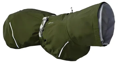 Produktbild von Hurtta ECO Regenmantel Mudventure Coat forest (waldgrün)