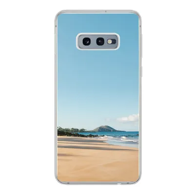 Produktbild von MuchoWow® Handyhülle Schutzhülle Hülle für Samsung Galaxy S10e Strand - Sommer - Palmen Silikon Softcase Handy Hülle - Handy