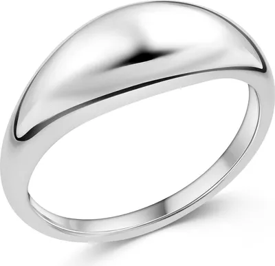 Produktbild von MATERIA by Matthias Wagner Damen Silberring 925 Sterling Silber gewölbt inklusive Schmuckbox SR-174