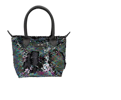 Produktbild von Depesche 10212 Handtasche mit Pailletten Trend Love Schwarz