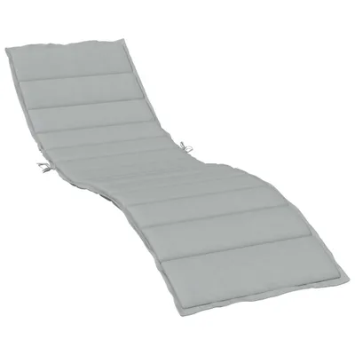 Immagine prodotto di Cuscino per sdraio Melange grigio chiaro 200x70x4 cm in tessuto