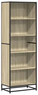 Obrázek produktu pro vidaXL Knihovna Sonoma dub 60x35x170,5 cm Materiál na bázi dřeva