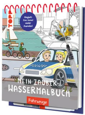 Produktbild von Mein Zauber-Wassermalbuch Fahrzeuge