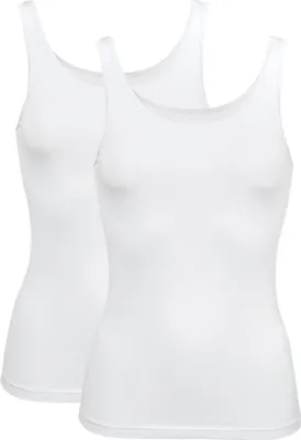 Produktbild von Erwin Müller Damen-Unterhemd 2er-Pack weiß 40
