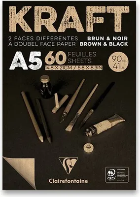 Obrázek produktu pro Clairefontaine 975817C, 60 listy