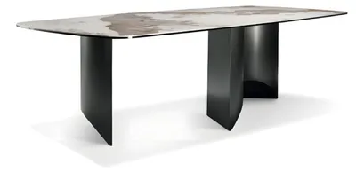 Immagine prodotto di Tavolo da pranzo Beige Tavoli della sala da pranzo Tavolo moderno Design elegante