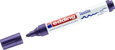 Produktbild von EDDING T-shirt marker e-4500 violett