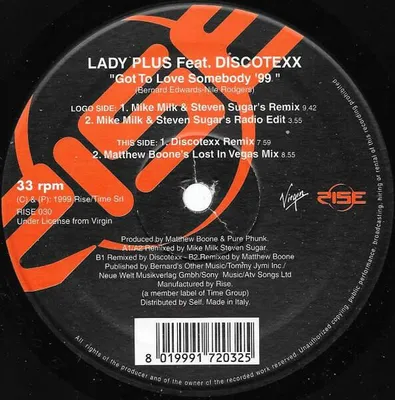 Produktbild von Got To Love Somebody '99