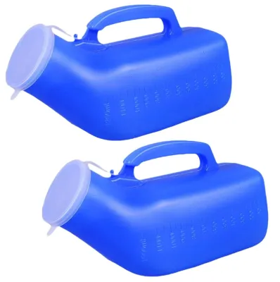 Productafbeelding van Urinefles voor mannen - 2 stuks, 1200 ml - Draagbaar