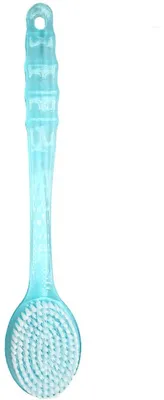 Produktbild von Lange Duschbürste – Rückenbürste – Rückenschrubber – Badebürste – Blau – 36 cm – Rückenschrubber – CHPN