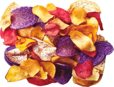 Produktbild von Gesunde Gemüsechips Für Papageien - Bunte Snacks 250G Für Große Freude