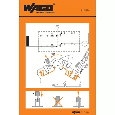 Produktbild von WAGO Handhabungsaufkleber 210-414