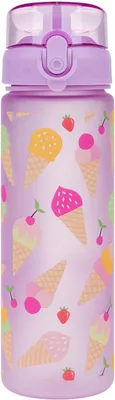 Produktbild von Baagl Kinder Trinkflasche Wasserflasche 500ml Schule Mädchen - Lavender