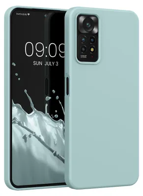 Produktbild von kwmobile Handyhülle für Xiaomi Redmi Note 11 Pro / Note 11 Pro (5G) / Note 12 Pro (4G) Hülle - Case Silikon - Kabelloses Laden - Schutzhülle Cover in