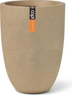 Produktbild von Capi Europe - Gefäß elegant niedrig Smooth NL - Beige - 36x48 - KBE782