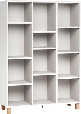 Produktbild von Regal Invernada 24, Farbe: Weiß - Abmessungen: 158 x 112 x 38 cm (H x B x T)