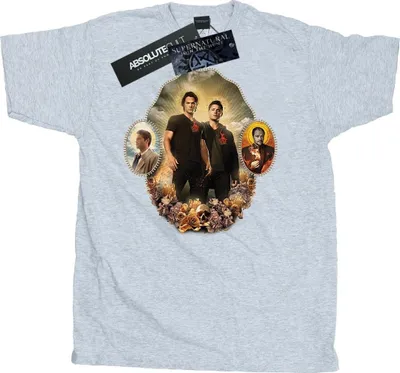 Produktbild von Supernatural - T-Shirt für Herren BI45897 (XL) (Grau)