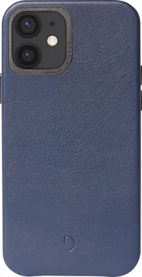 Immagine prodotto di Decoded, Custodia in pelle per Apple iPhone 12 Mini, blu