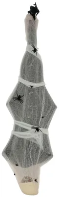 Zdjęcie produktu dla Halloweenowa mumia, dekoracja na Halloween, funkcja dźwięku, z czujnikiem ruchu i oświetleniem LED, 60 cm x 16 cm x 170 cm