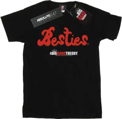 Produktbild von The Big Bang Theory - "Besties" T-Shirt für Damen BI11545 (XXL) (Schwarz)