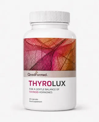 Produktbild von THYROLUX – Tägliche Nährstoff- & Wellness-Unterstützung – 60 Capsules, KI-generiertes Bild
